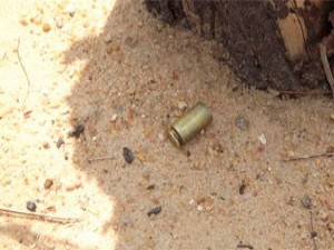 Casca da bala foi encontrada próximo ao copo do piauiense