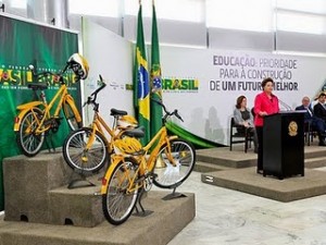 Bikes servirão como transporte escolar