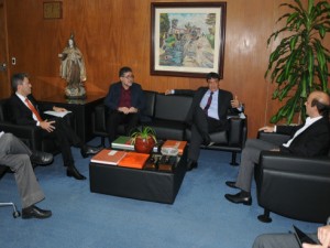 Reunião do governador Wellington Dias no Banco do Nordeste