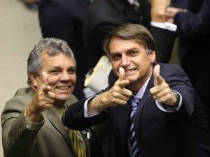 Alberto Fraga e Jair Bolsonaro \