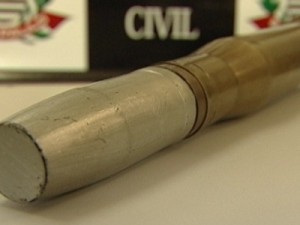 Artefato será entregue ao Exército
