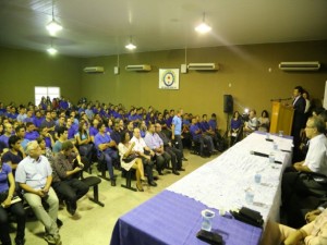 Aula inaugural do Curso de Formação dos guardas municipais de Teresina.