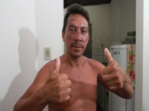 Pescador viu a morte de perto