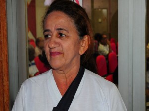 Sindicalista Édna Martins, presidente do Sindespi