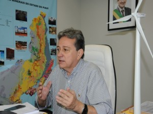 Secretário da Mineração, Luiz Coelho.