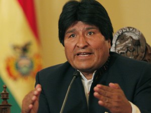 Presidente da bolivia, Evo Morales.
