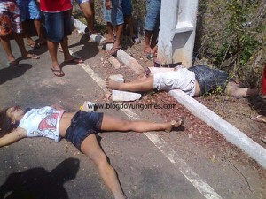 Vítima de acidentes estendidas no asfalto: todos os finais de semana são pelo menos dez mortes no trânsito do Piauí