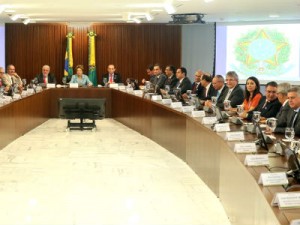 Reunião da presidente Dilma Rousseff com governadores sobre o zika vírus