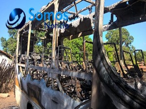 Polícia suspeita que o incêndio no ônibus em Amarante foi criminoso