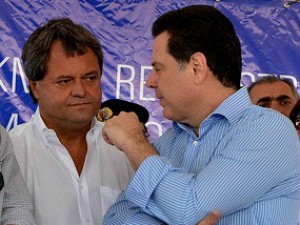Jayme Rincón com o governador de Goiás, MArconi Perillo (PSDB)