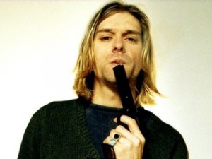 Kurt Cobain em ensaio fotográfico de 1993
