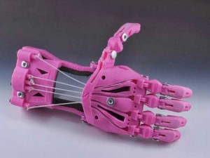 Mão feita em impressora 3D