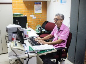 Seu Manoel já fez vários cursos na Escola do Legislativo