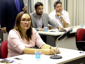 Flora Izabel presidiu a reunião na CCJ