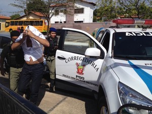 Militar é preso e levado para a Corregedoria da PM