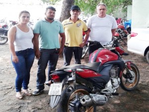 Moto roubada no Maranhão e recuperada no piauí