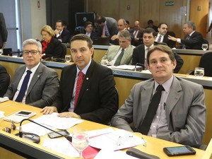 Norbert Campelo (primeiro da direita) foi eleito para o Conselho Nacionald e Justiça