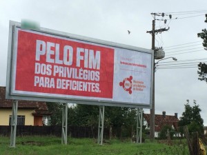 Outdoor causa polêmica no estado do Paraná