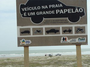 Campanha em favor da natureza.