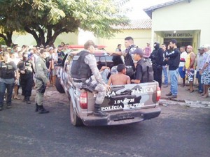 Acusados de estupro presos em Castelo do Piauí