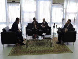 Reabertura de edital da Codevasf é discutida em reunião na sede da companhia em Brasília.