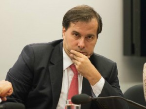 Presidente da Câmara, deputado federal Rodrigo Maia (DEM-RJ)