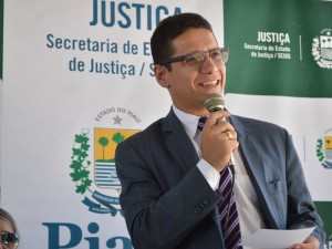 Secretário estadual de justiça, Daniel Oliveira