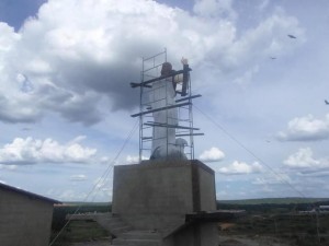 Estátua em São João do Piauí está sendo construída