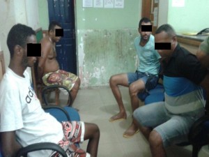 Acusados de tráfico presos em São João-PI