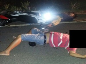 Duas mortes em acidente de moto em São Francisco de Assis