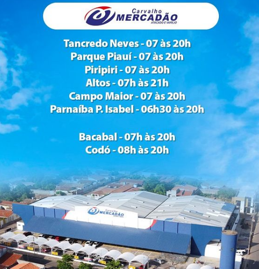 Shoppings e supermercados abrem hoje (07) em Teresina; confira os horários