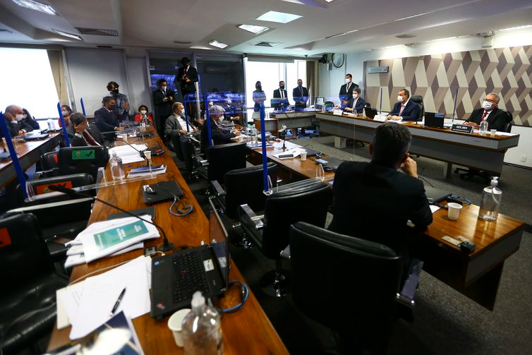 Sessão para votação do relatório da CPI da Pandemia.
