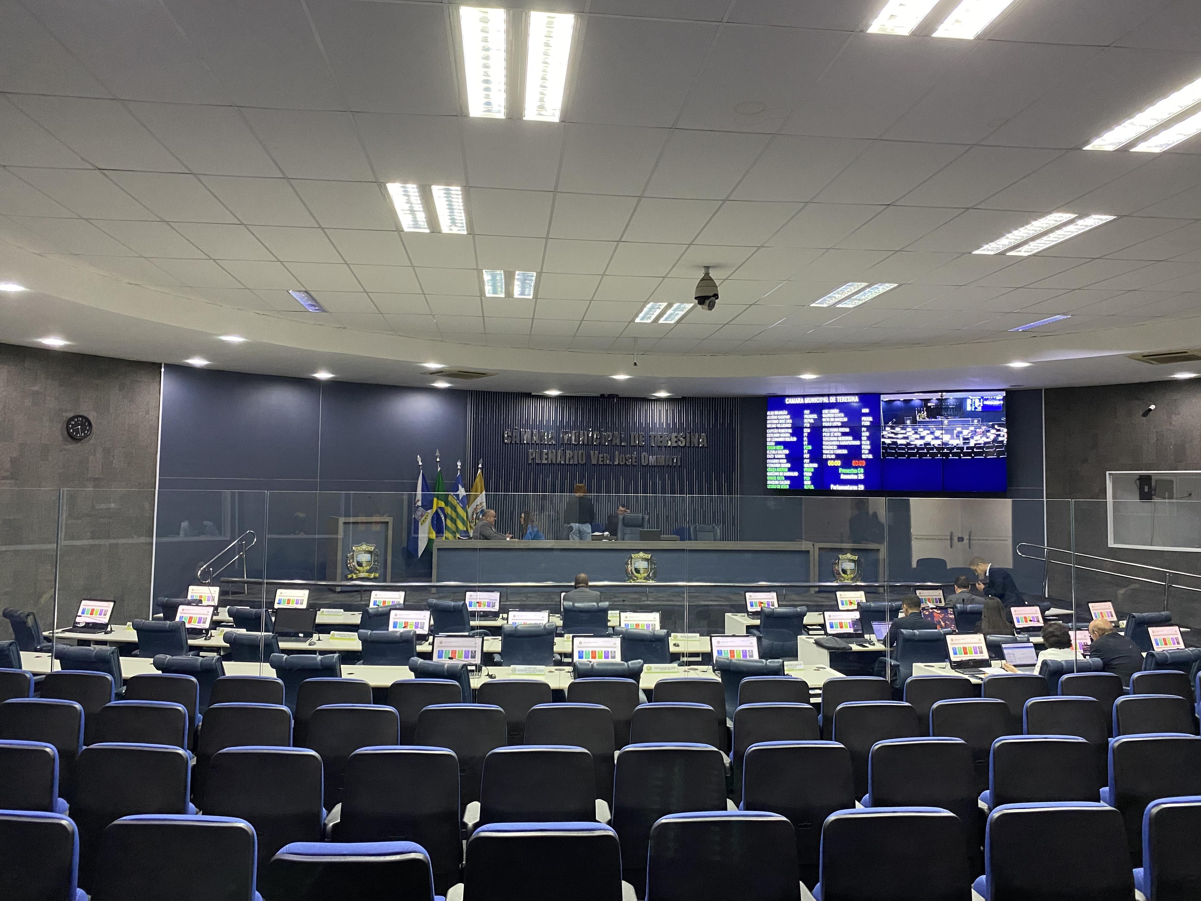 Plenário da Câmara Municipal de Teresina