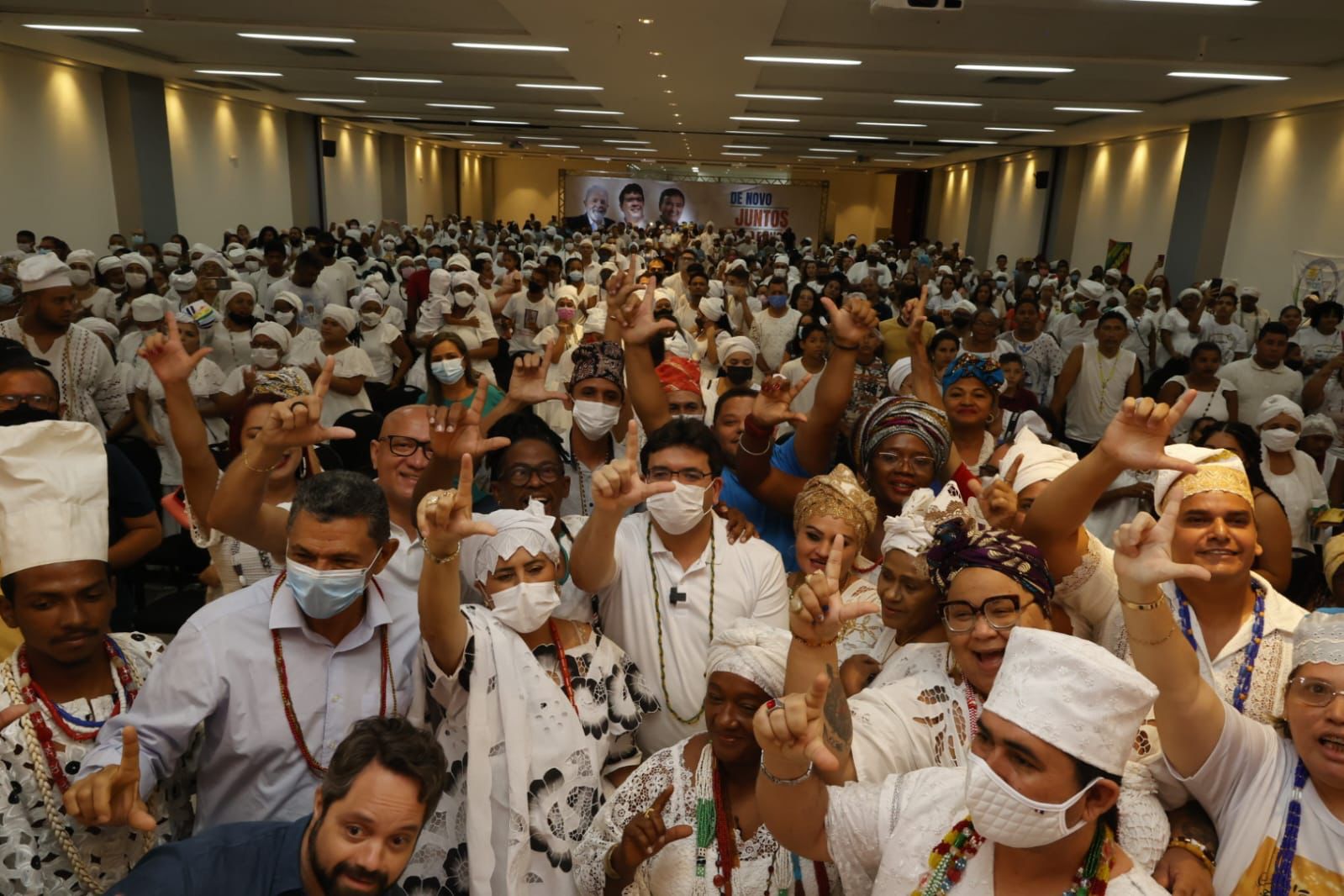 Rafael Fonteles recebe apoio dos Povos de Terreiros
