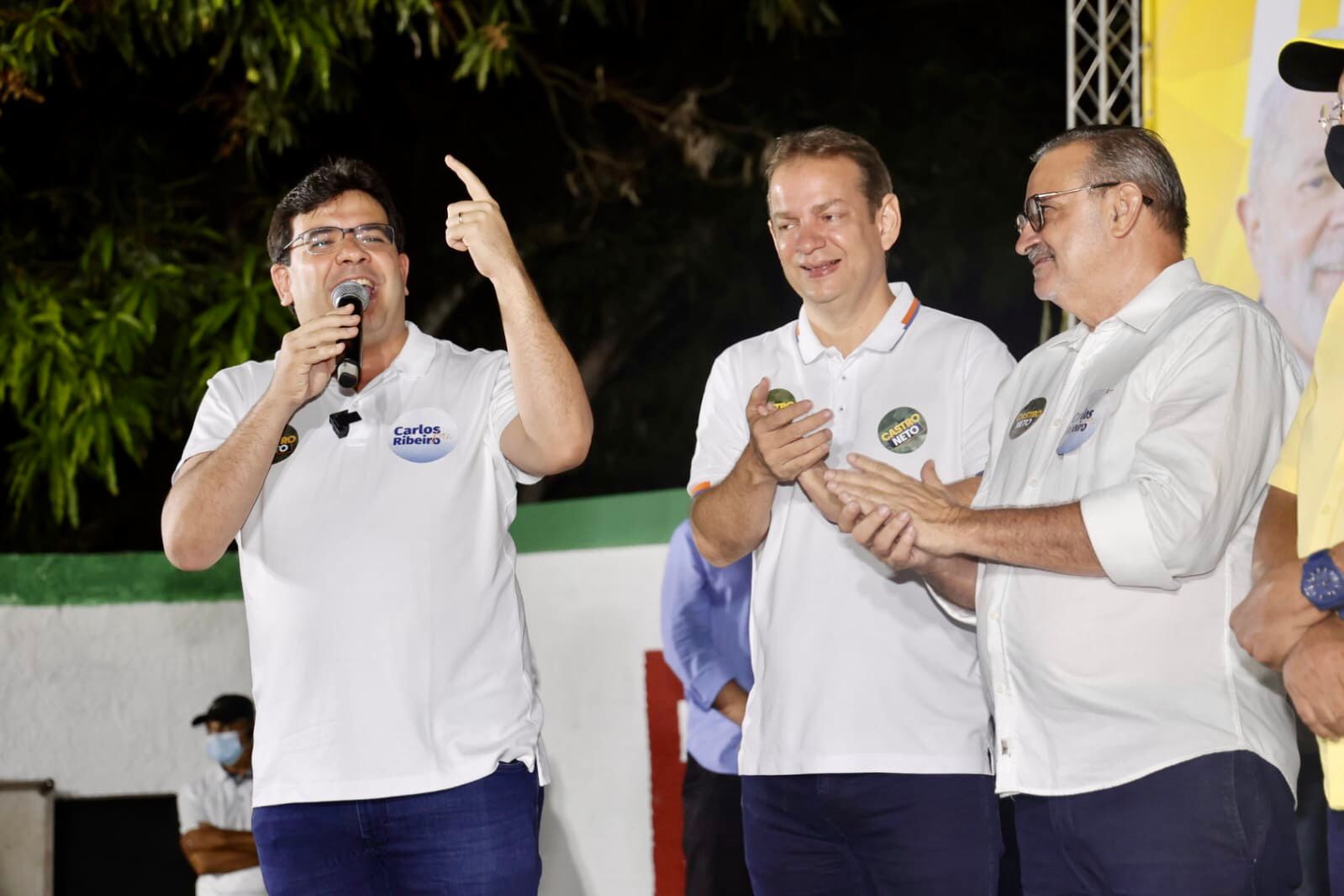 Rafael Fonteles participa de evento de Carlos Ribeiro