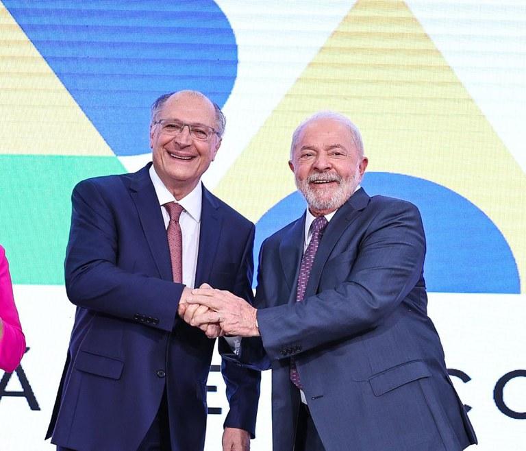 Lula e Alckmin