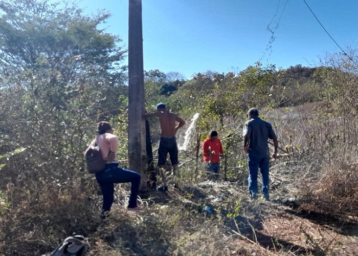 Homem fica gravemente ferido ao sofrer descarga elétrica