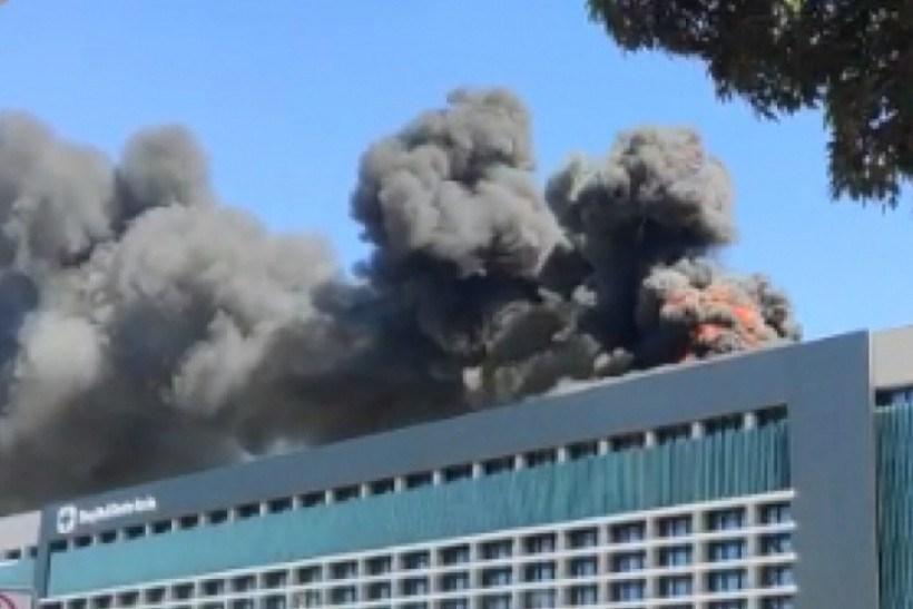 Incêndio no Hospital Santa Luzia, em Brasília