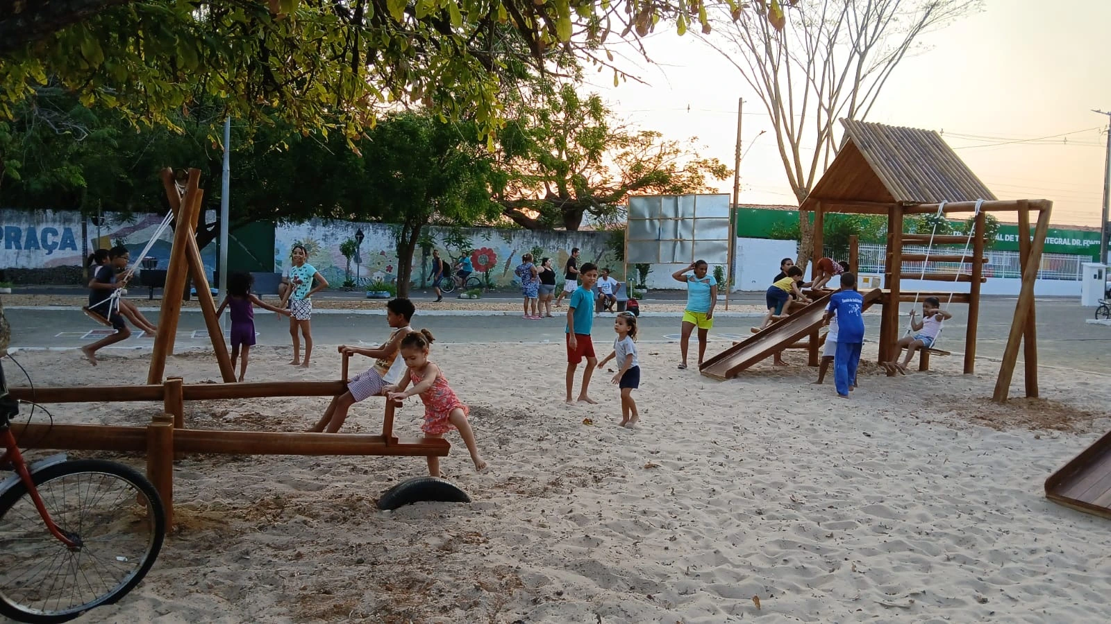 Praça no bairro Renascença