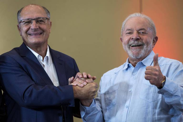 Geraldo Alckmin (PSB) e Lula (PT)