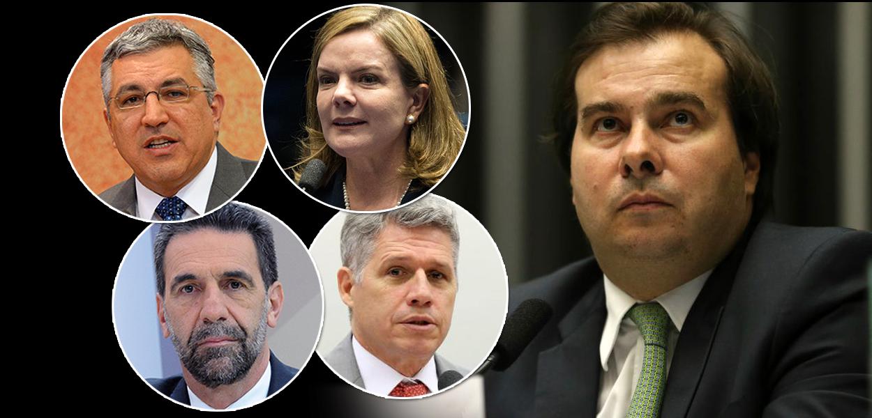 PT cobra de Maia abertura do impeachment de Bolsonaro