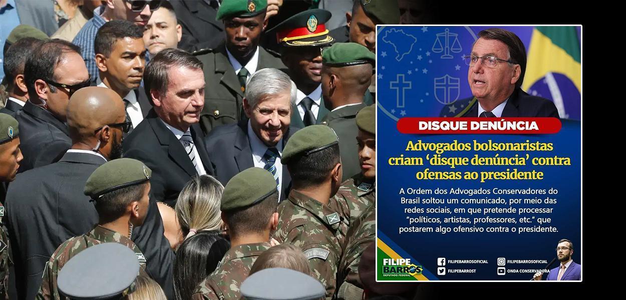 Bolsonarismo monta esquema fascista para intimidar críticos com ações judiciais em massa