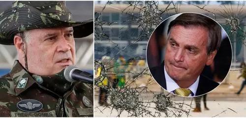 General Marco Antonio Freire Gomes e Jair Bolsonaro