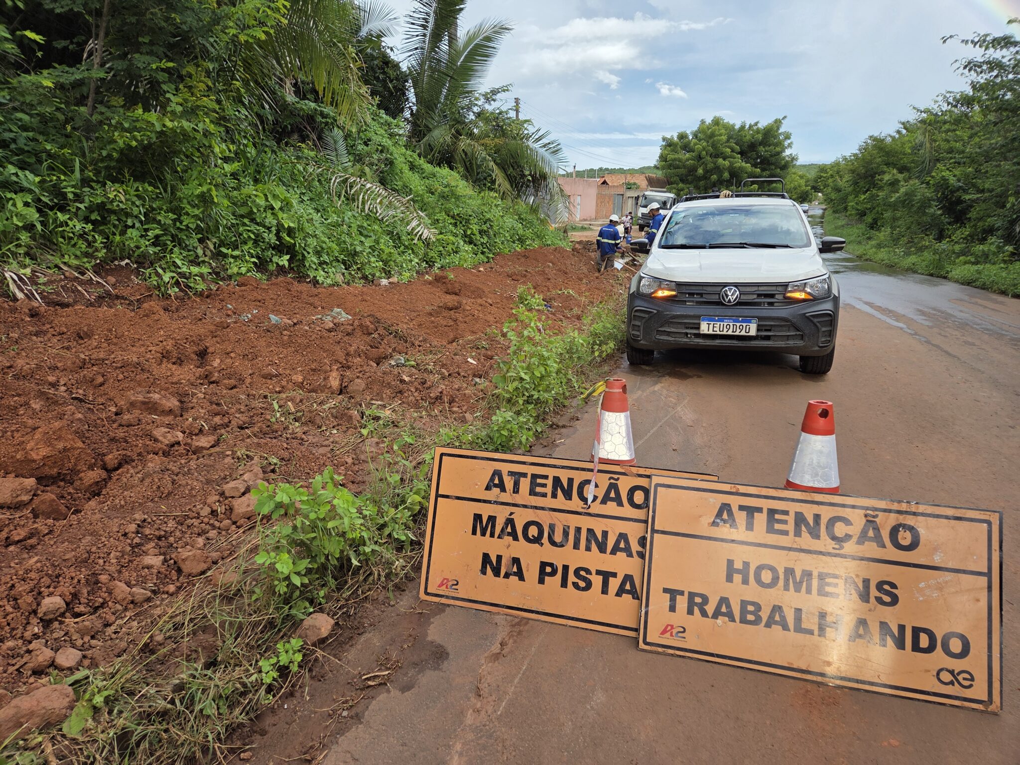 Intervenções da Águas do Piauí ampliam rede e melhoram abastecimento de água em bairros de Esperantina