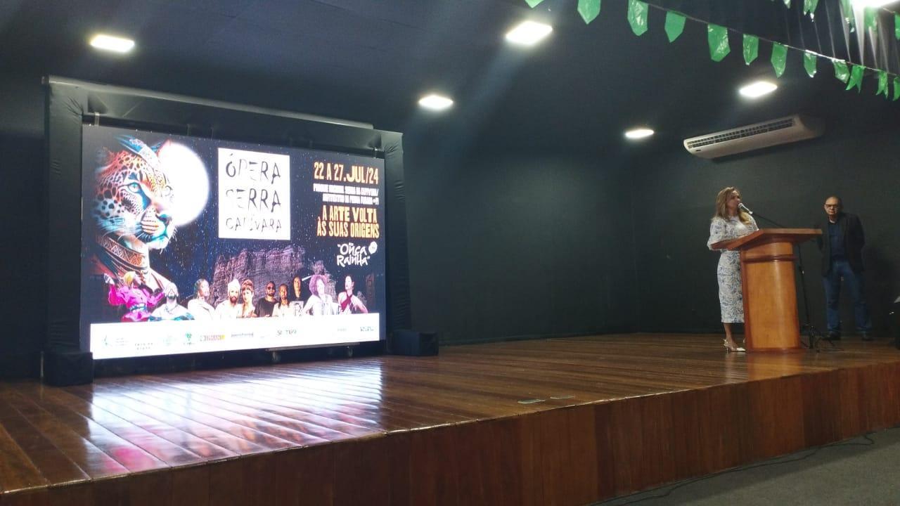 Lançamento da 6ª edição do festival Ópera da Serra da Capivara
