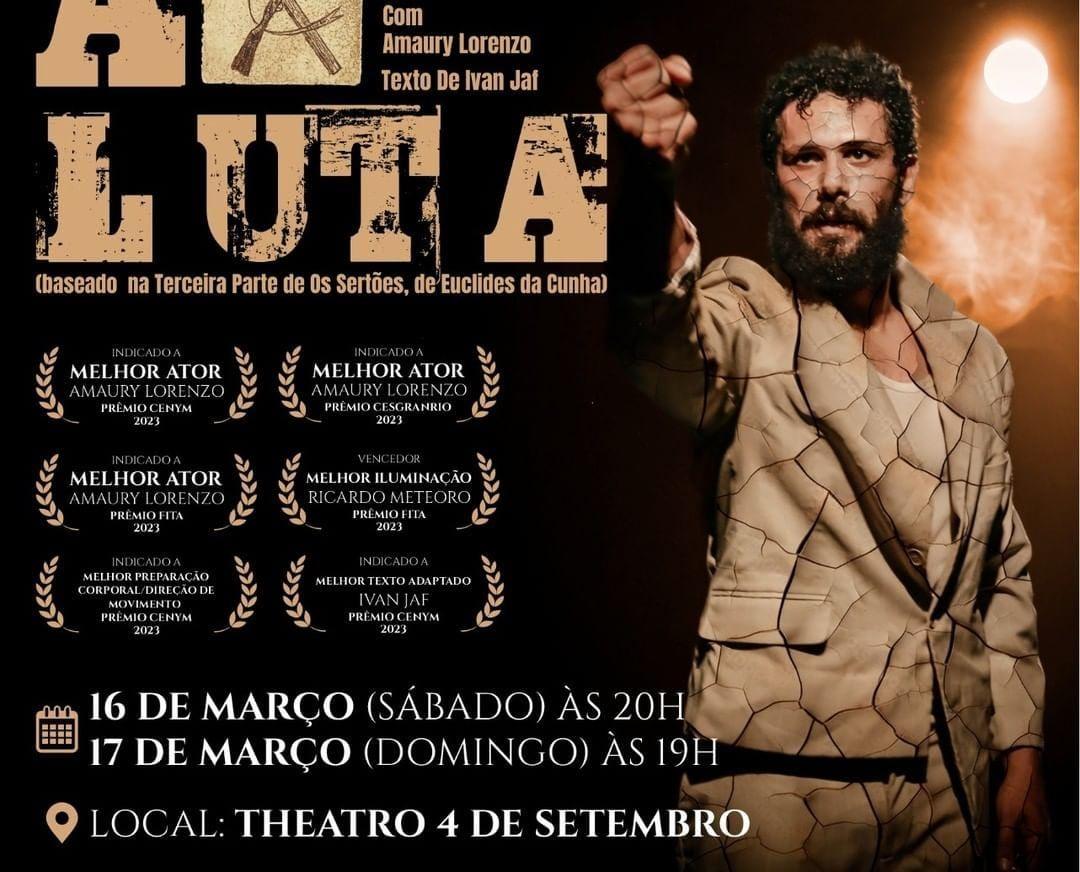 Amaury Lorenzo que explodiu com o personagem Ramiro em "Terra e Paixão" tem mais de 25 anos no teatro e recebeu diversas indicações à prêmios
