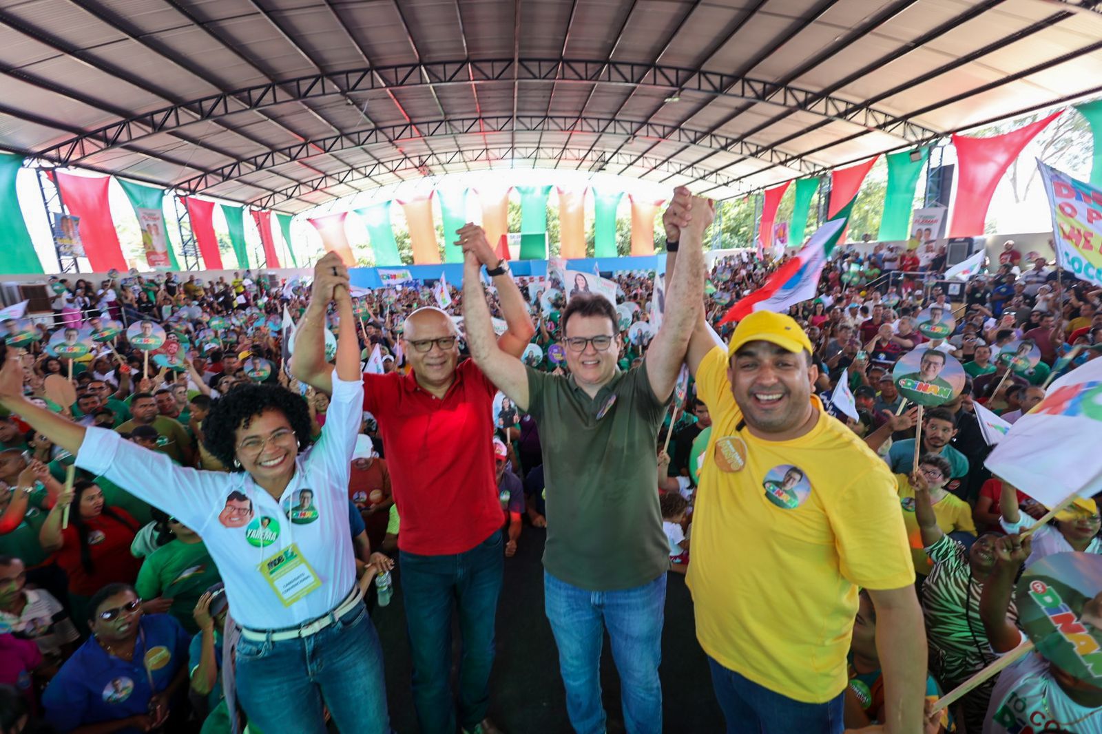 Franzé Silva apoia o candidato a prefeito de José de Freitas, Dr. Dinan (MDB)