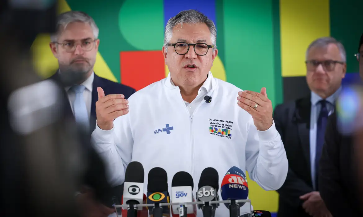 O ministro Alexandre Padilha