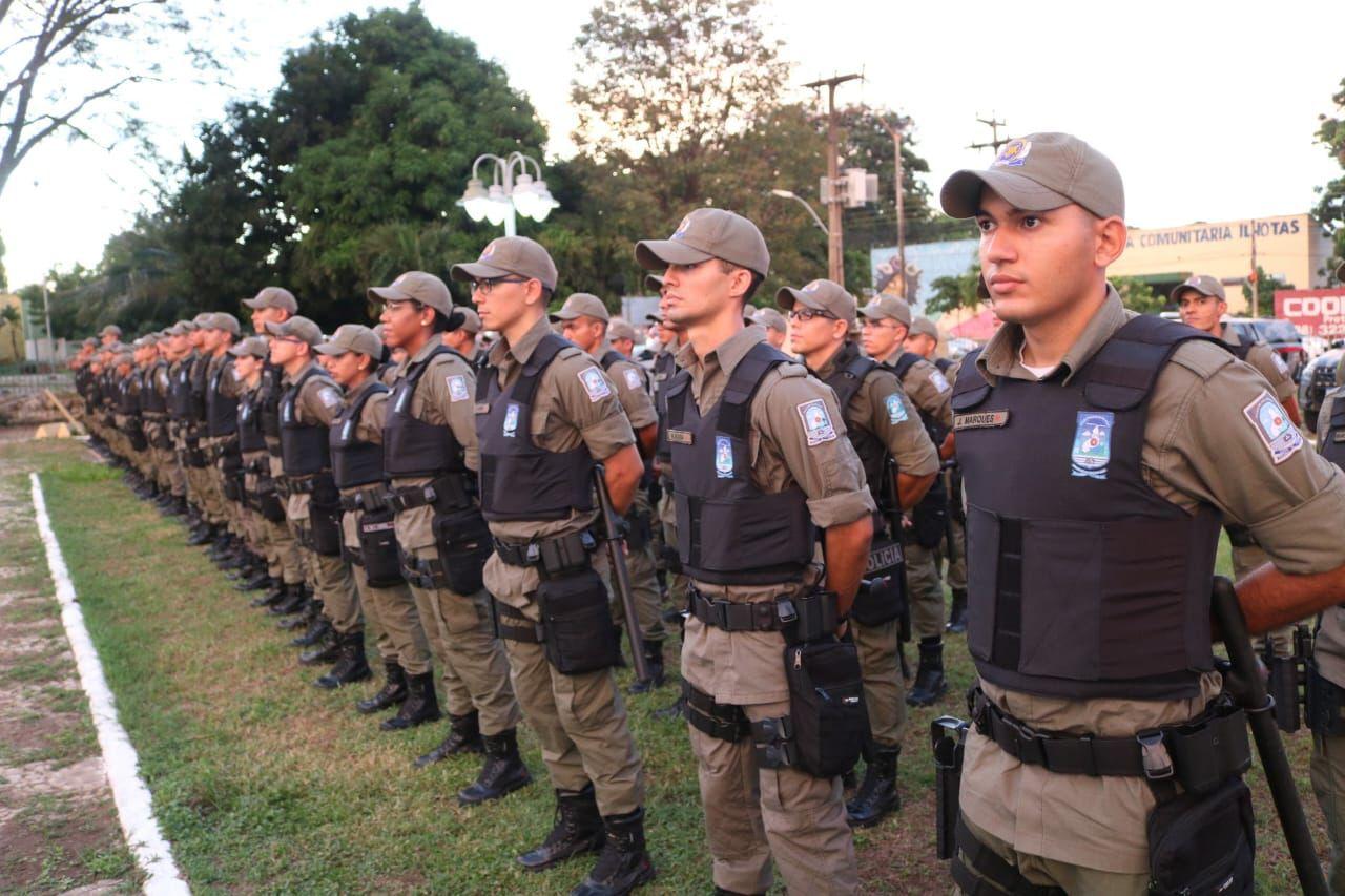 Novos soldados da PM-PI