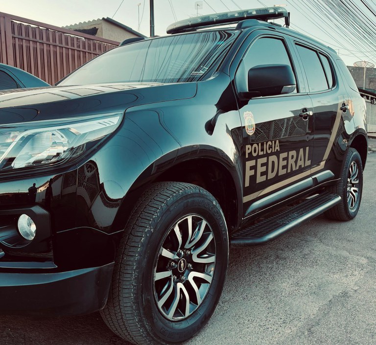 Viatura da Polícia Federal